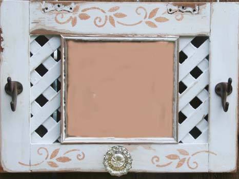 Hamper Door Mirror and Hanger