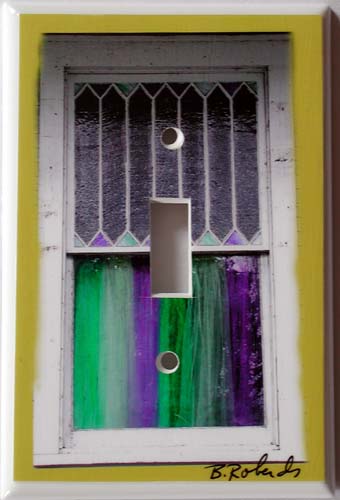 Mardi Gras Window