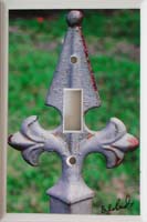 Fleur de Lis Fence